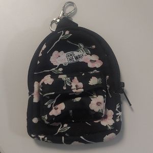 Vans Floral Backpack Keychain
